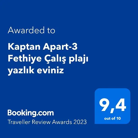 Kaptan Apart-3 çalış Plajı Yazlık Eviniz *